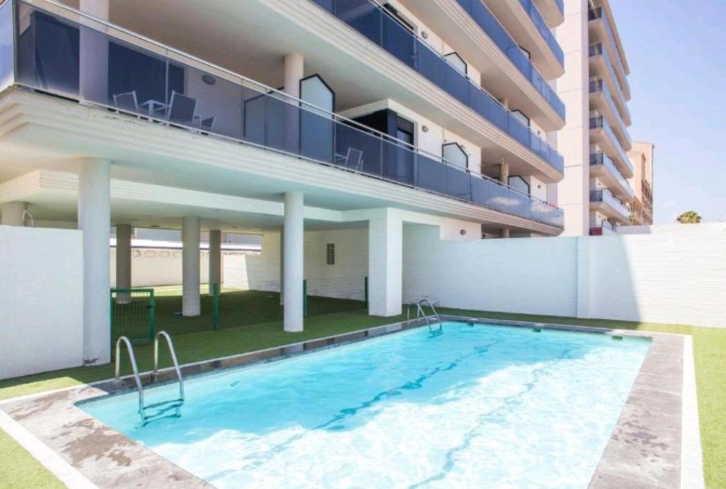 Atico Aqua Peniscola, 1ª Linea De Playa, Parking Y Piscina Apartment Exterior photo